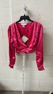 Spring and Mercer Size S. NWT Pink long sleeve